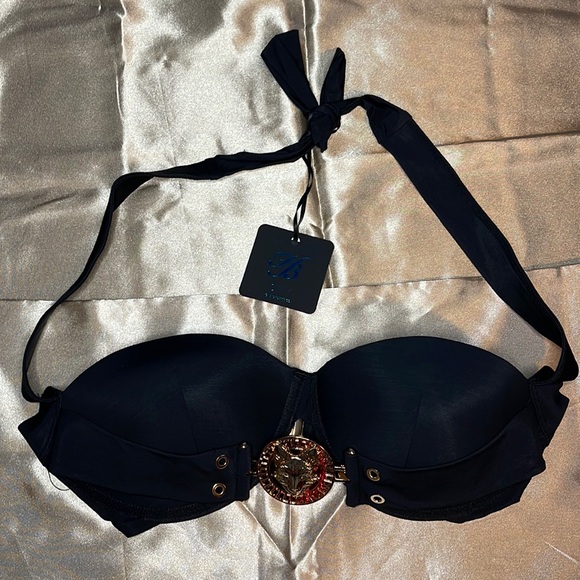 Honey Birdette Brooklyn Black Swim Top - Picture 6 of 7